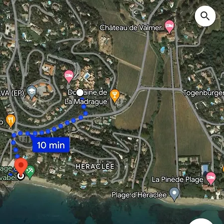 Apartment La Terrasse Sur La Mer, Gigaro 4 A 6 Pers, Piscine Et A Pied *